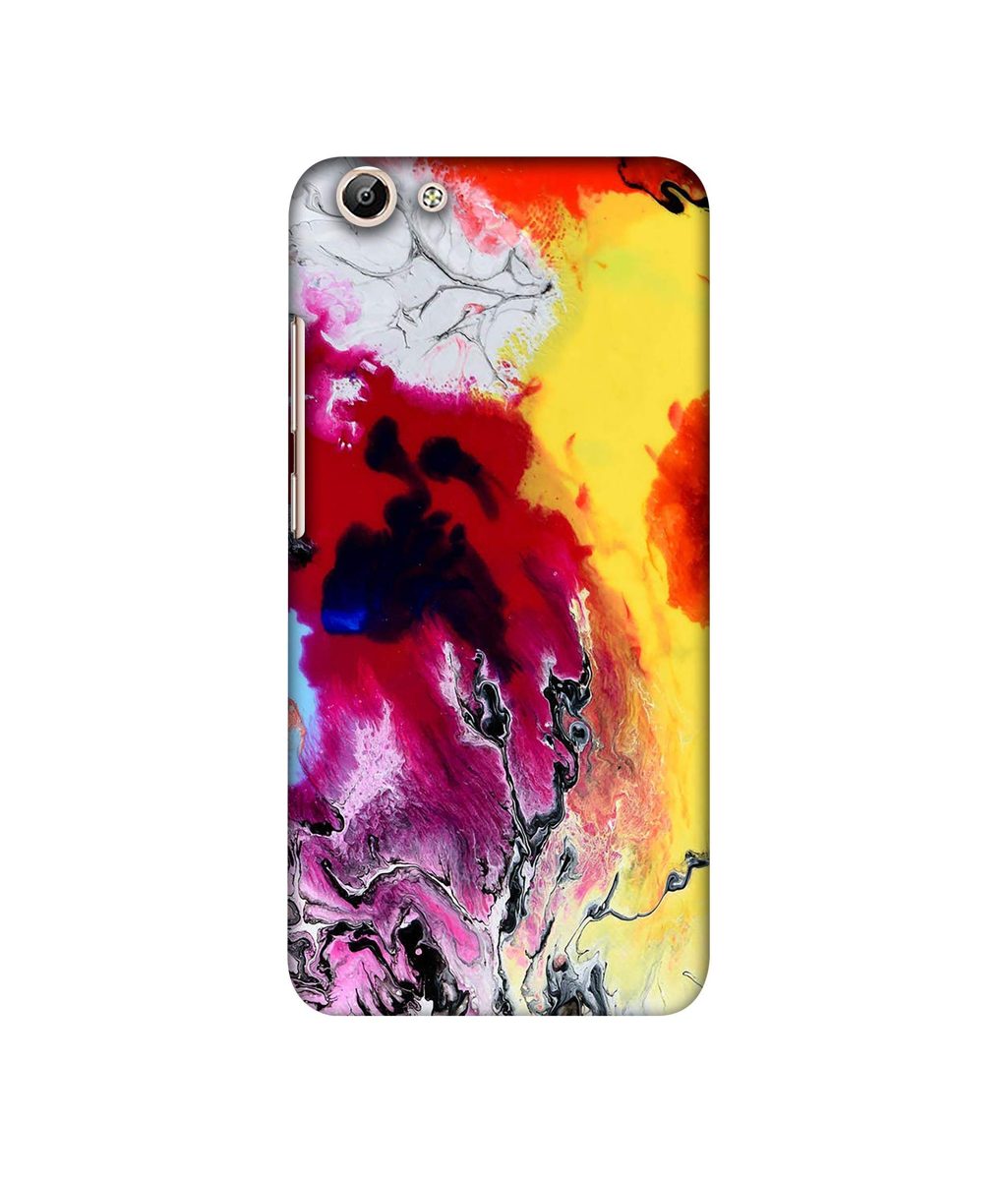 Amazon Brand - Solimo Designer Smash Color 3D Printed Hard Back Case Mobile Cover for Vivo Y69