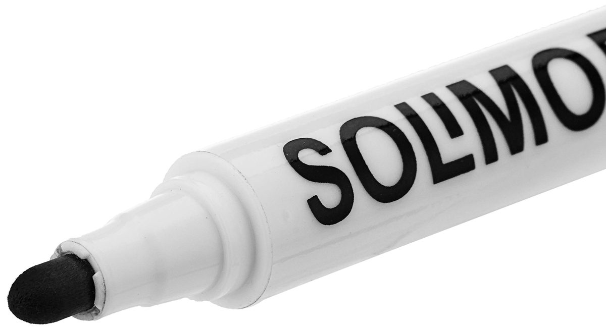 Amazon Brand - Solimo White Board Markers  Set (10 pieces, Black-5, Blue-3, Red-2)