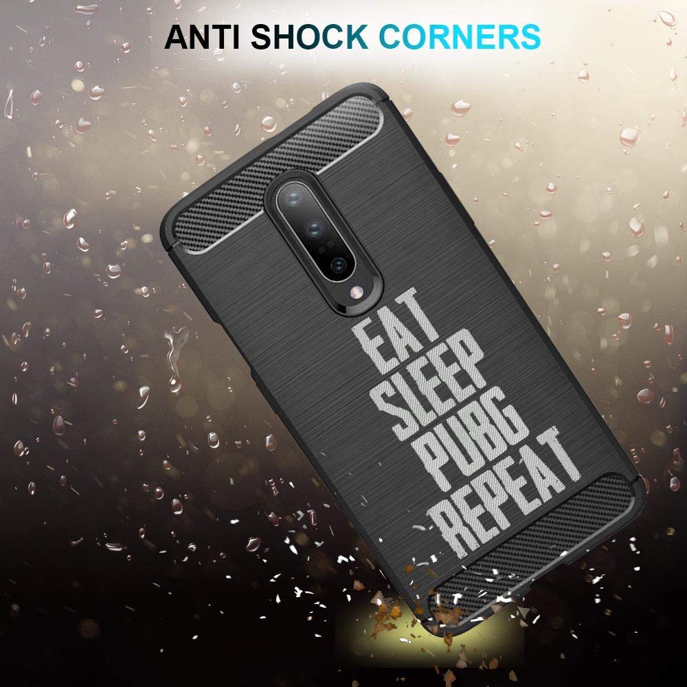 Amazon Brand - Solimo Designer Printed Mobile Cover (Soft & Flexible Back case) for OnePlus 7 (D1098)