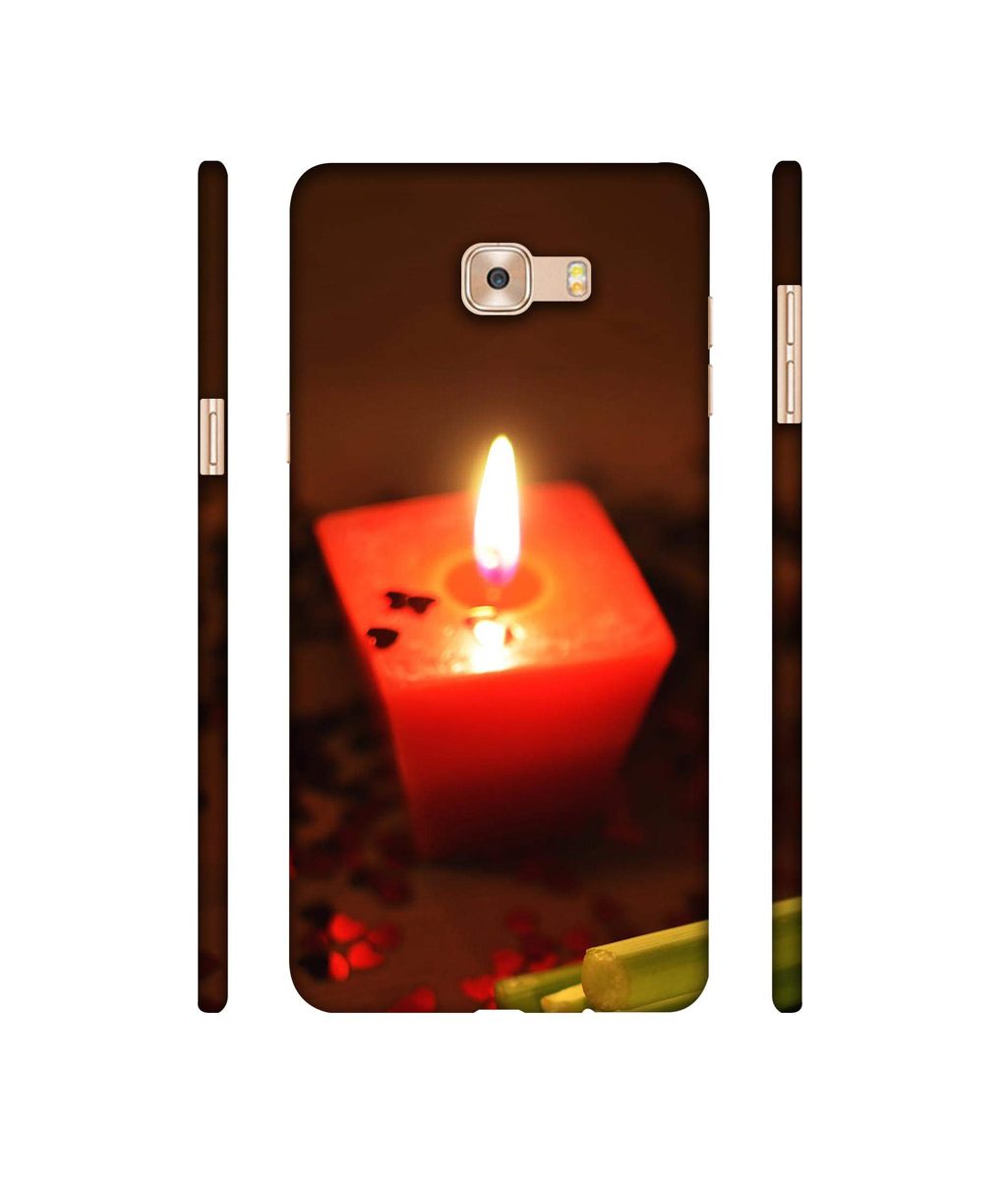 Amazon Brand - Solimo Designer Candle Light 3D Printed Hard Back Case Mobile Cover for Samsung Galaxy C9 Pro