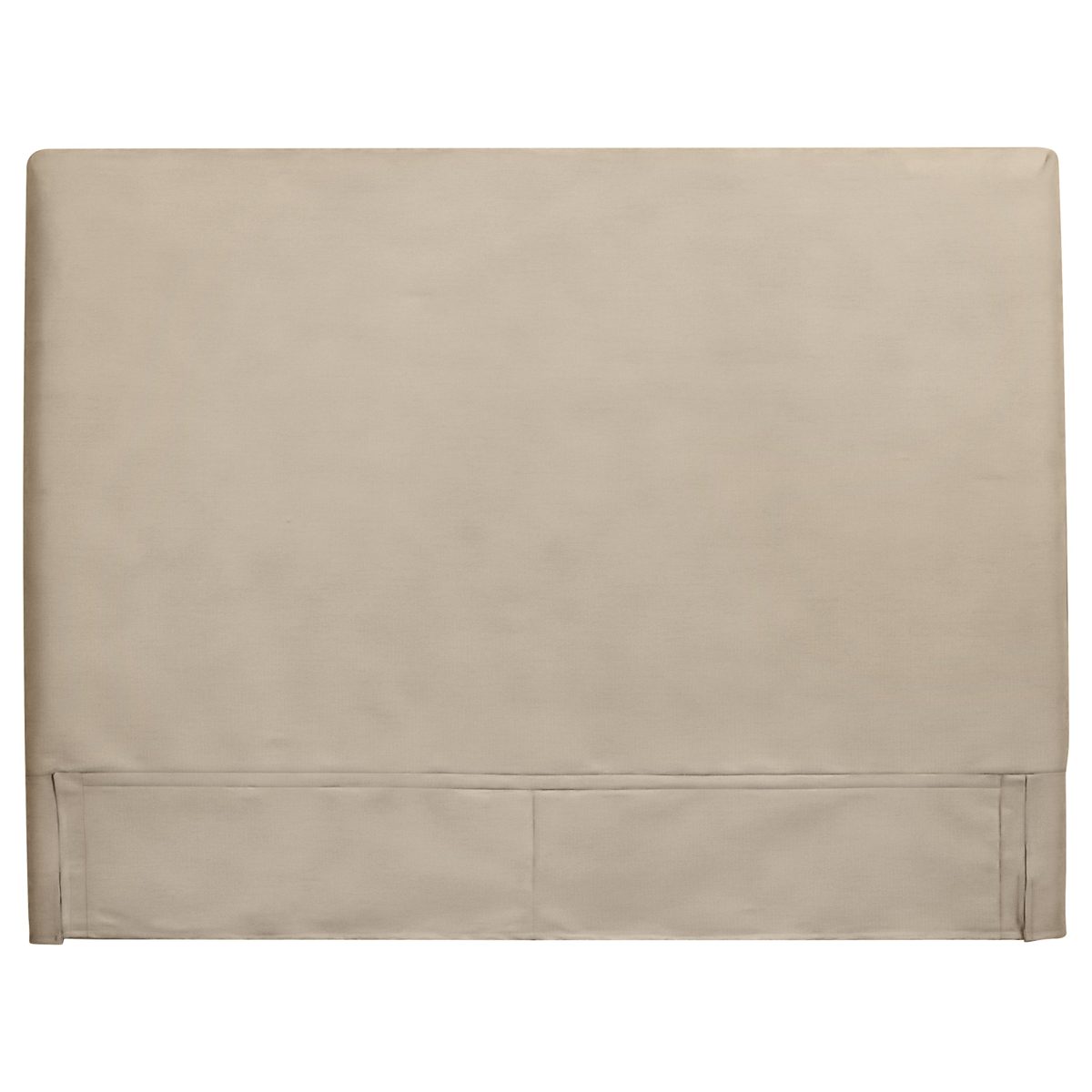 Stone & Beam Katama Slipcover King Headboard, 83"W, Spinnsol Cocoa