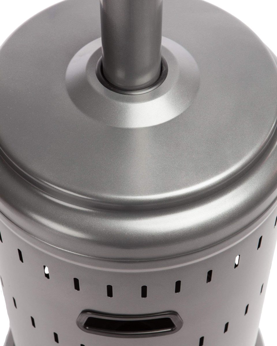 AmazonBasics Commercial Patio Heater, Slate Grey (Renewed)