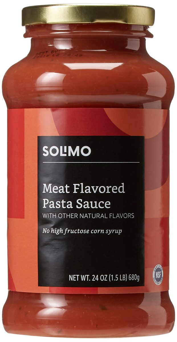 Solimo Meat-flavored Pasta Sauce, 24oz
