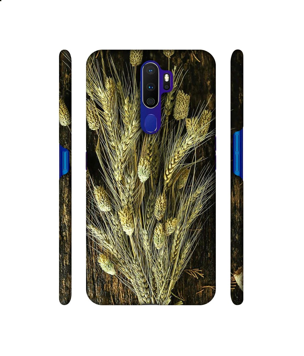 Amazon Brand - Solimo Designer Wheat Plants 3D Printed Hard Back Case Mobile Cover for Oppo A9 (2020)