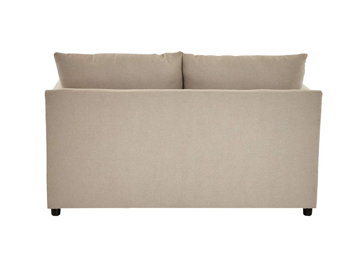 Amazon Brand – Stone & Beam Seriana Upholstered Power Recliner Love Seat, 61"W, Sandstone