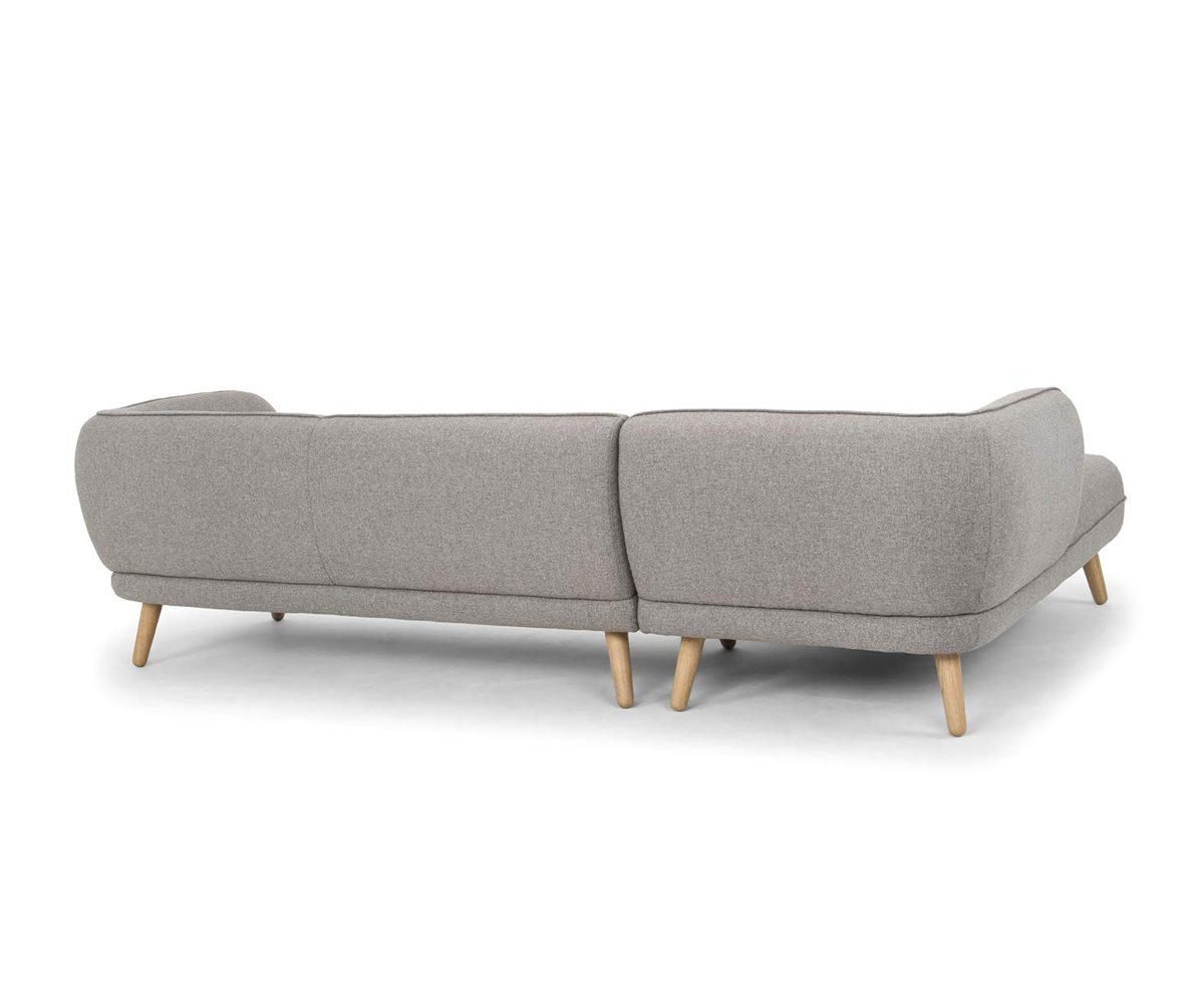 Amazon Movian Kemi 3 Seater Corner Sofa 266 x 86 x 73 cm Grey