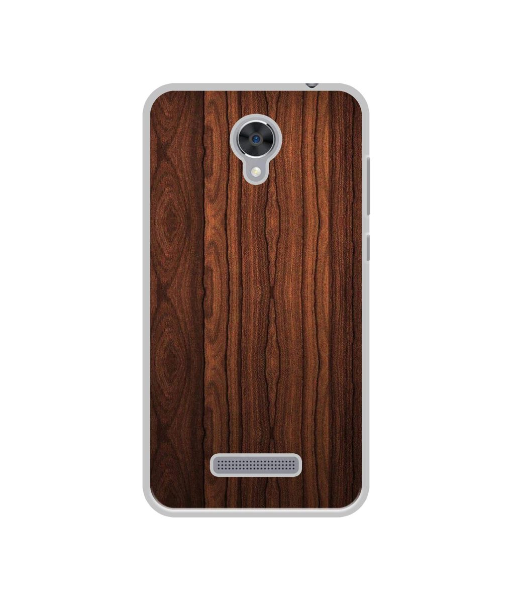 Amazon Brand - Solimo Designer Wooden Texture UV Printed Soft Back Case Mobile Cover for Panasonic Eluga i2 Active