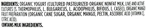 Whole Foods Market, Organic Mango Nonfat Greek Yogurt, 5.3 oz