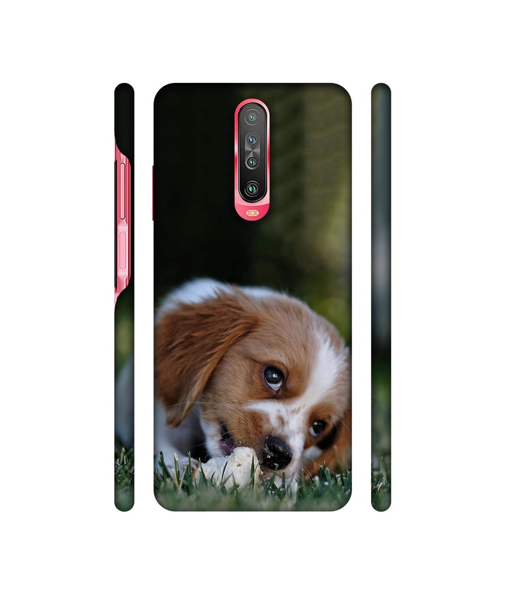 Amazon Brand - Solimo Designer Cute Puppy 3D Printed Hard Back Case Mobile Cover for Poco X2 / Mi Redmi K30