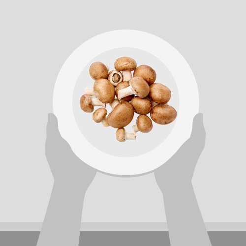 Crimini (Baby Bella) Mushrooms, 6 oz Package