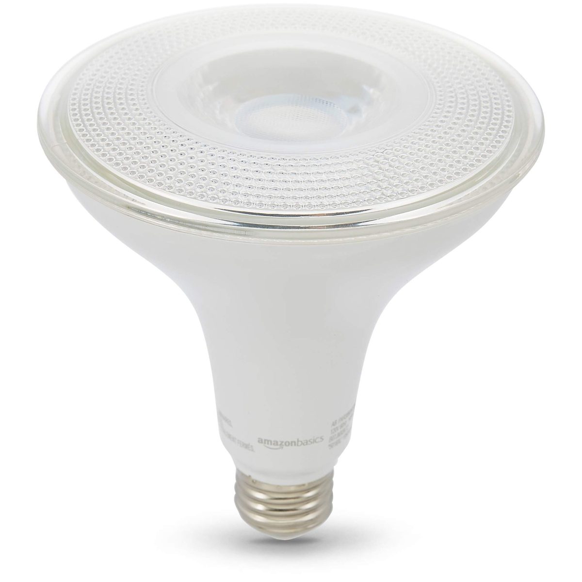 AmazonBasics 90W Equivalent, Daylight, Dimmable, 10,000 Hour Lifetime, PAR38 LED Light Bulb | 6-Pack (Renewed)