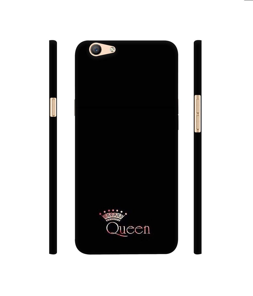 Amazon Brand - Solimo Designer Queen 3D Printed Hard Back Case Mobile Cover for Oppo F1s
