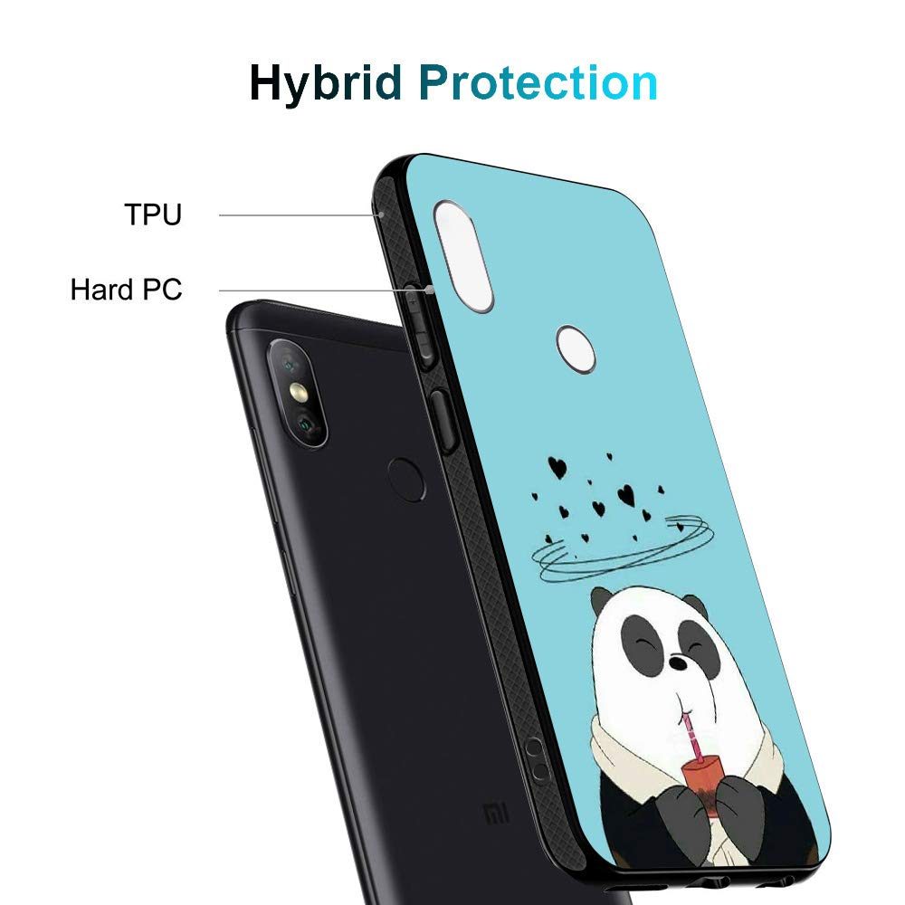 Amazon Brand - Solimo Designer Bear Printed Hard Back Case Mobile Cover for Xiaomi Redmi 6 Pro (D1288)