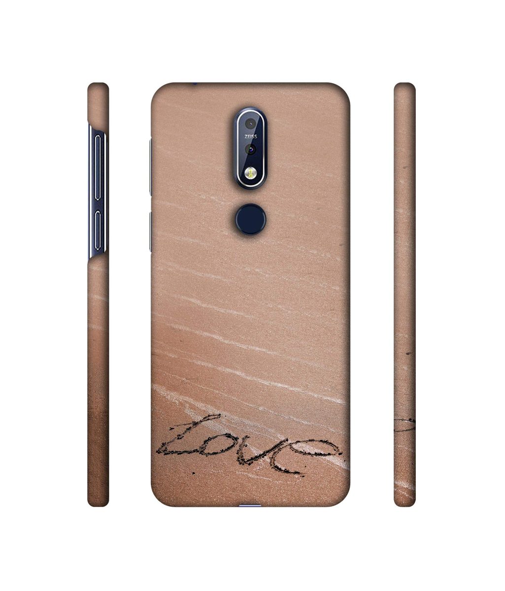 Amazon Brand - Solimo Designer Love 3D Printed Hard Back Case Mobile Cover for Nokia 7.1