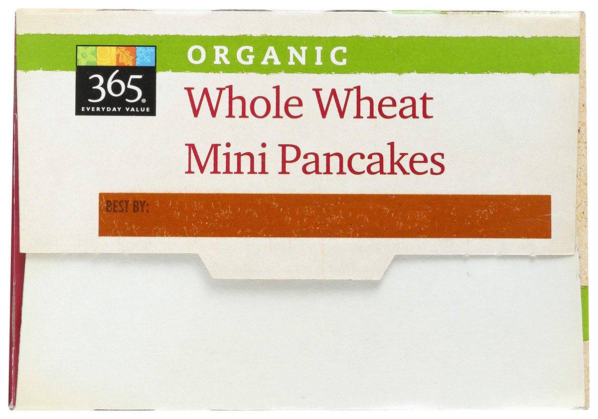 365 Everyday Value, Organic Whole Wheat Mini Pancakes, 40 ct, (Frozen)