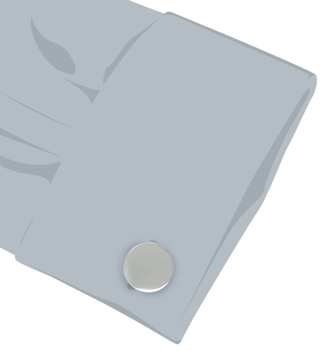 Stainless Steel Round Engravebale High-Polish Cuff Links