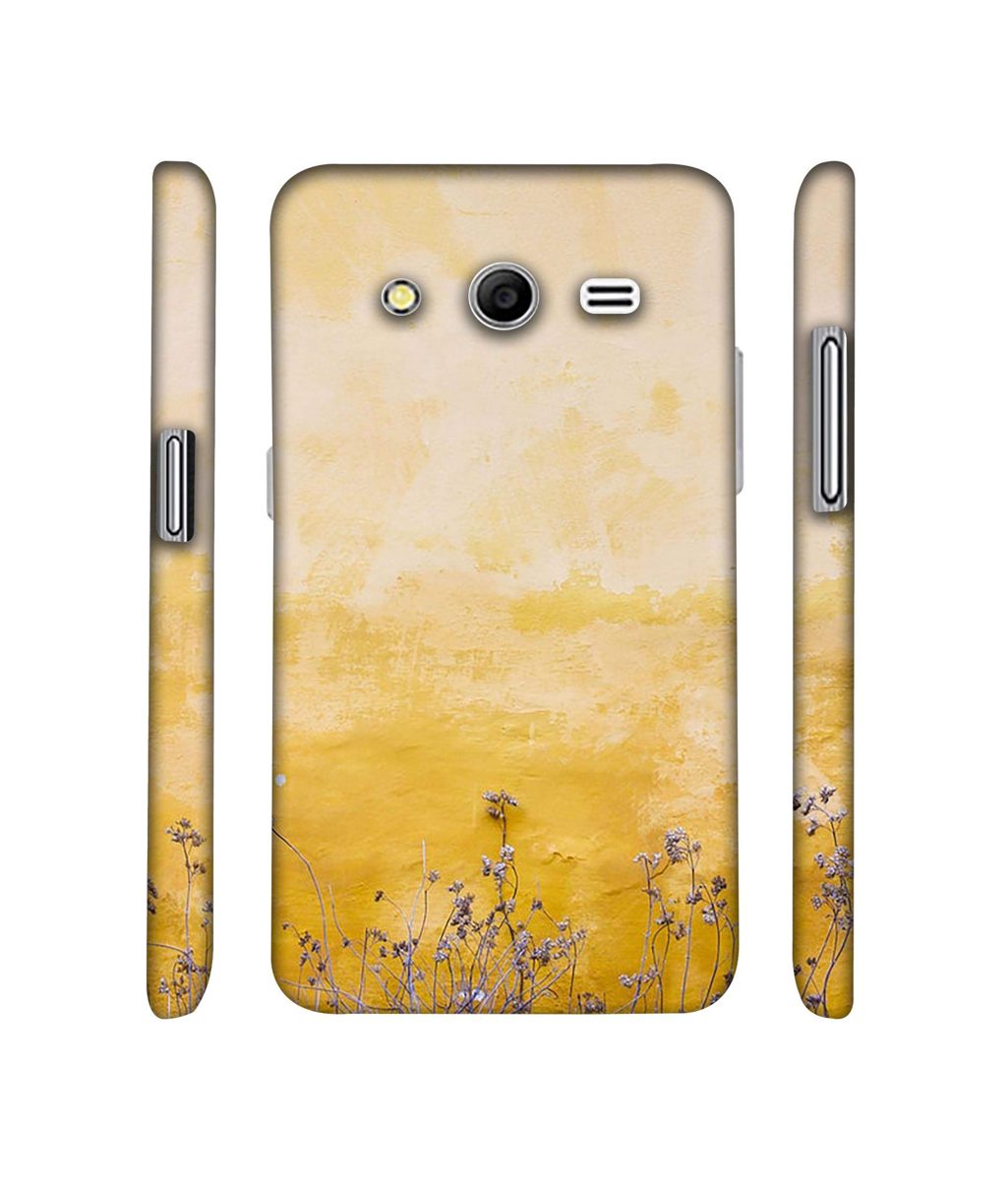 Amazon Brand - Solimo Designer Dry Flower On Wall 3D Printed Hard Back Case Mobile Cover for Samsung Galaxy Core 2 G355H