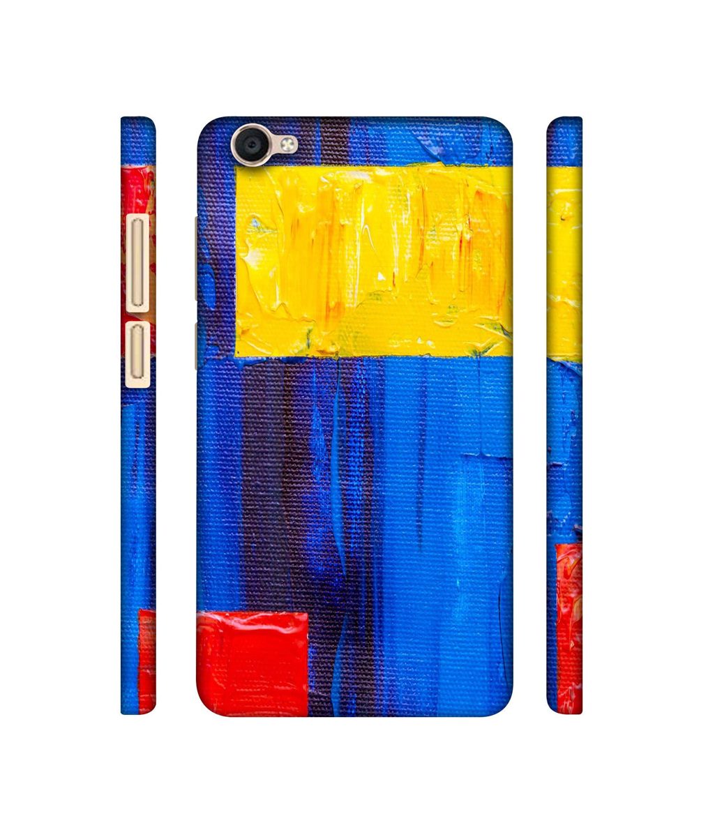 Amazon Brand - Solimo Designer Rectangle On Canvas 3D Printed Hard Back Case Mobile Cover for Vivo Y55L