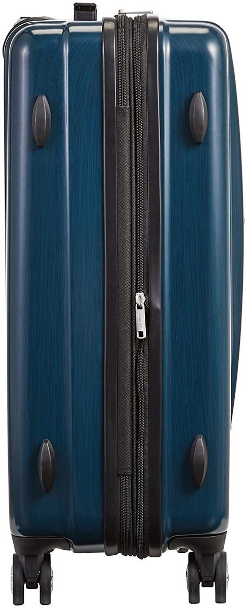 AmazonBasics 20 inch 55 cm Hardshell Cabin Size Suitcase, Navy Blue