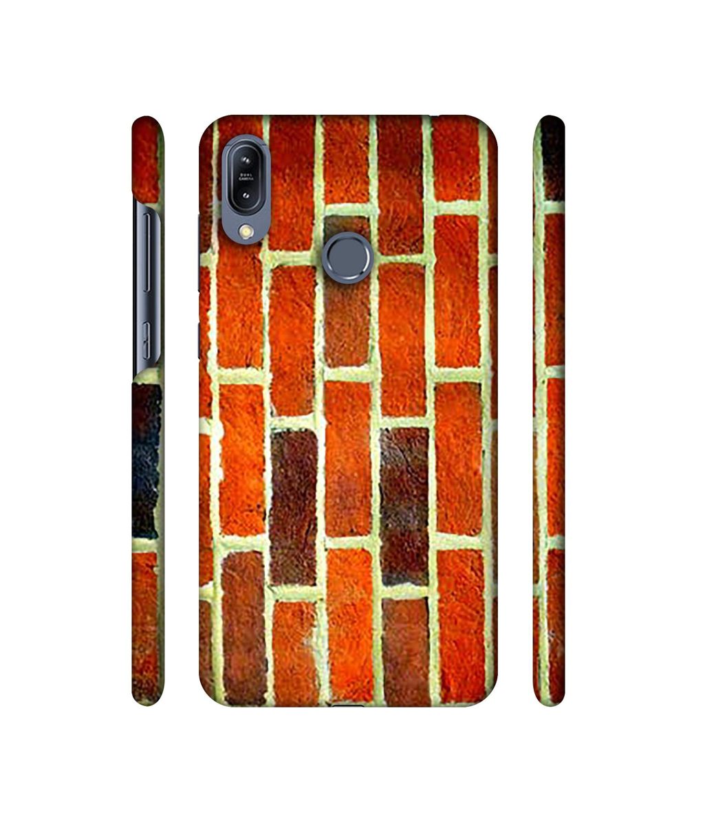 Amazon Brand - Solimo Designer Brick Texture 3D Printed Hard Back Case Mobile Cover for Asus Zenfone Max (M2) ZB633KL