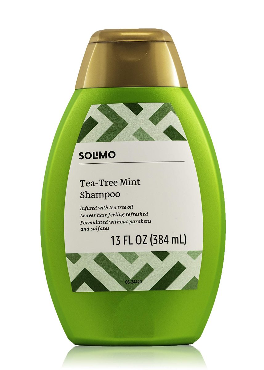 Solimo Tea Tree Mint Conditioner, 13oz (Single) & Tea Tree Mint Shampoo, 13oz (Single)