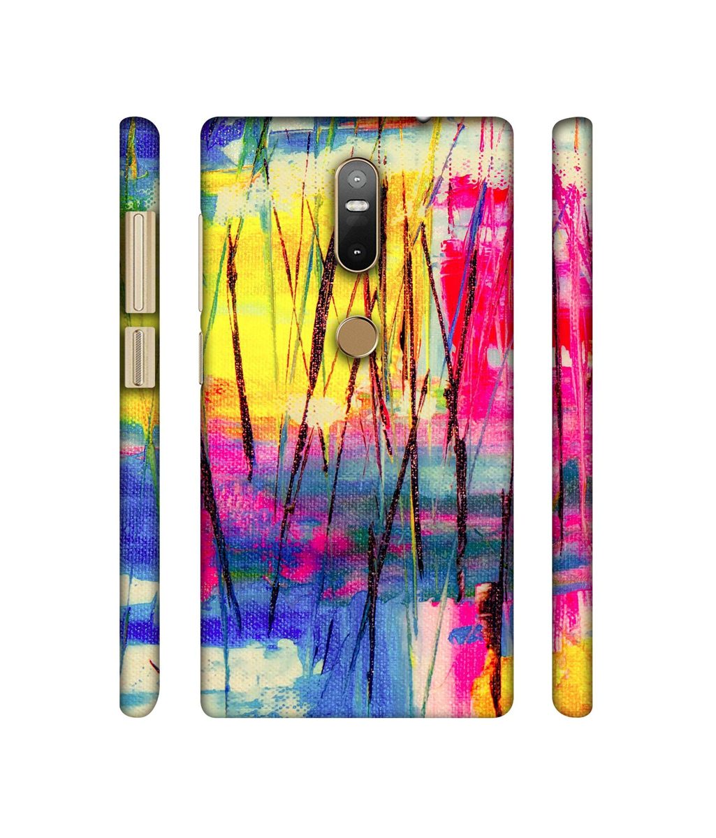 Amazon Brand - Solimo Designer Color Texture 3D Printed Hard Back Case Mobile Cover for Lenovo Phab2 Plus