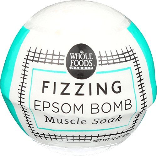 Whole Foods Market, Fizzing Epsom Bomb, Muscle Soak, 2.3 oz
