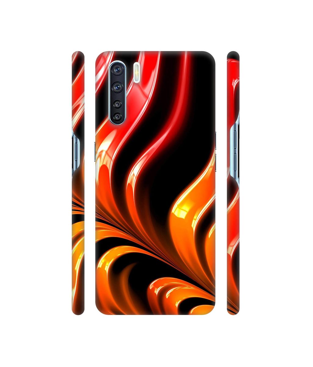 Amazon Brand - Solimo Designer Malte Chocolate 3D Printed Hard Back Case Mobile Cover for Oppo F15