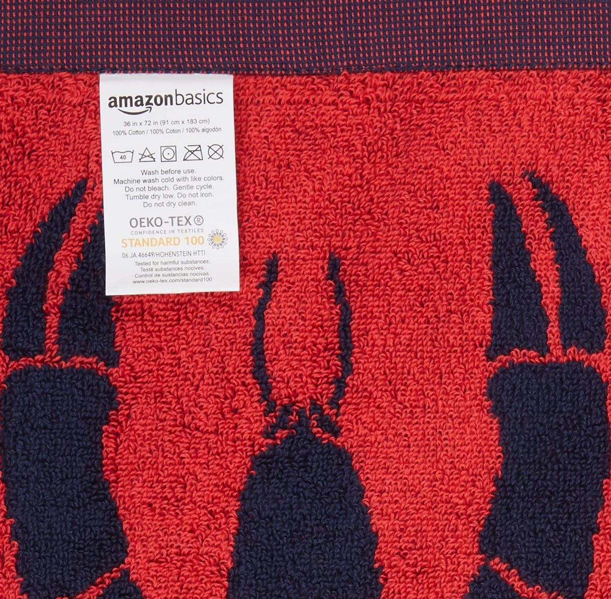 AmazonBasics Premium Beach Towels