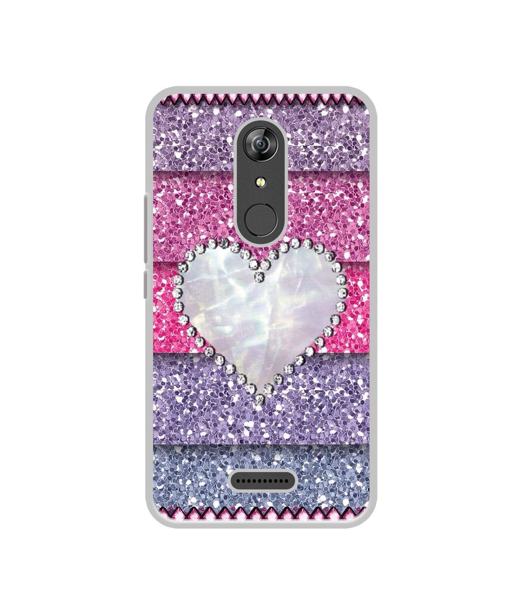 Amazon Brand - Solimo Designer Stone Heart UV Printed Soft Back Case Mobile Cover for Micromax Selfie 2 Note Q4601