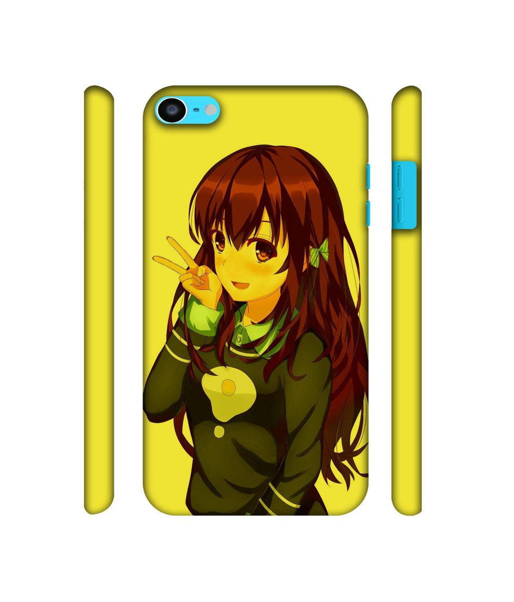 Amazon Brand - Solimo Designer DJ Girl Vector 3D Printed Hard Back Case Mobile Cover for Apple iPod Touch 6th Generation