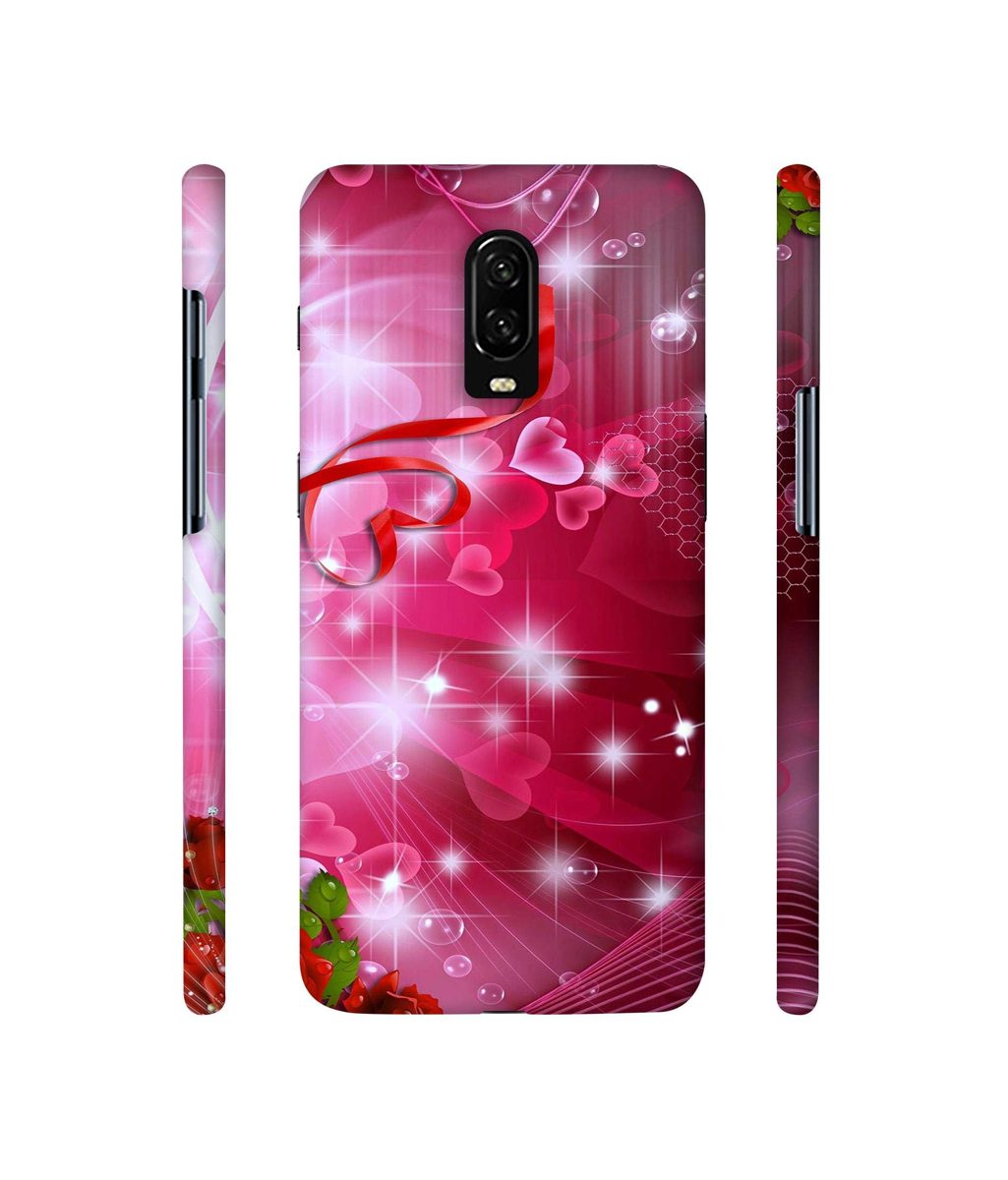 Amazon Brand - Solimo Designer Love 3D Printed Hard Back Case Mobile Cover for OnePlus 6T