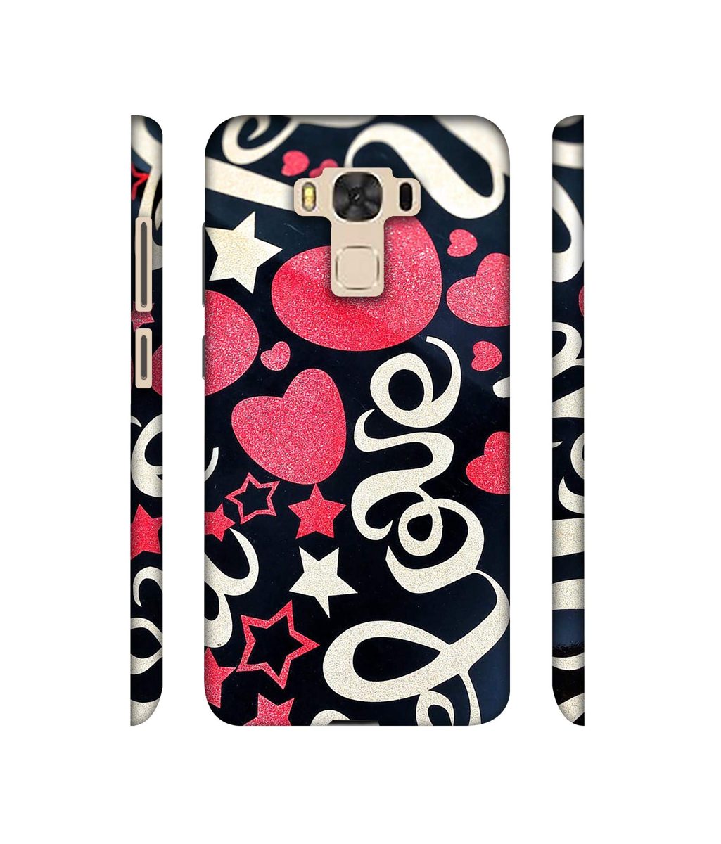 Amazon Brand - Solimo Designer Love You 3D Printed Hard Back Case Mobile Cover for Asus Zenfone 3 Laser ZC551KL