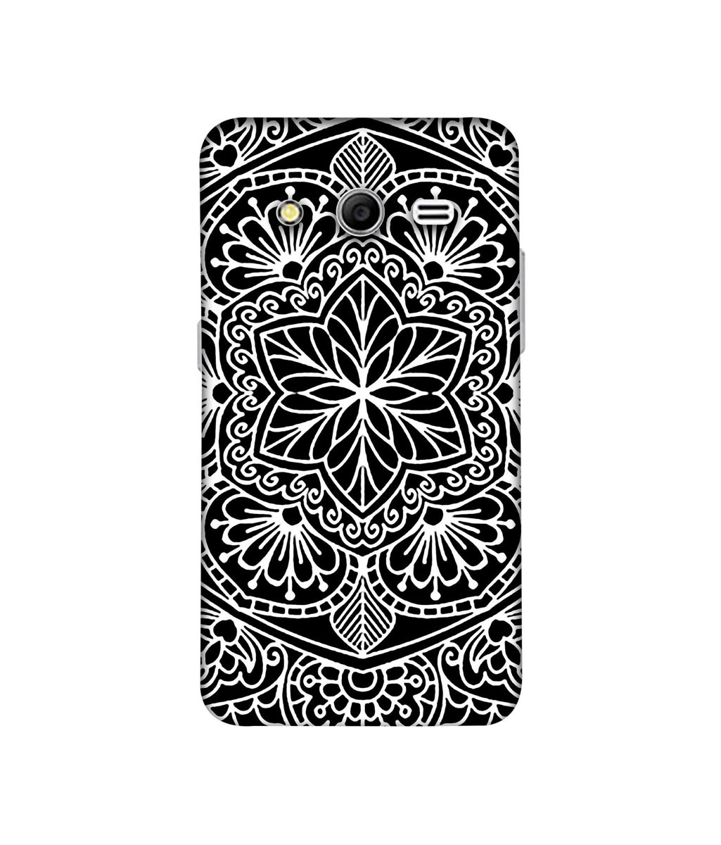 Amazon Brand - Solimo Designer Rangolis 3D Printed Hard Back Case Mobile Cover for Samsung Galaxy Core 2 G355H
