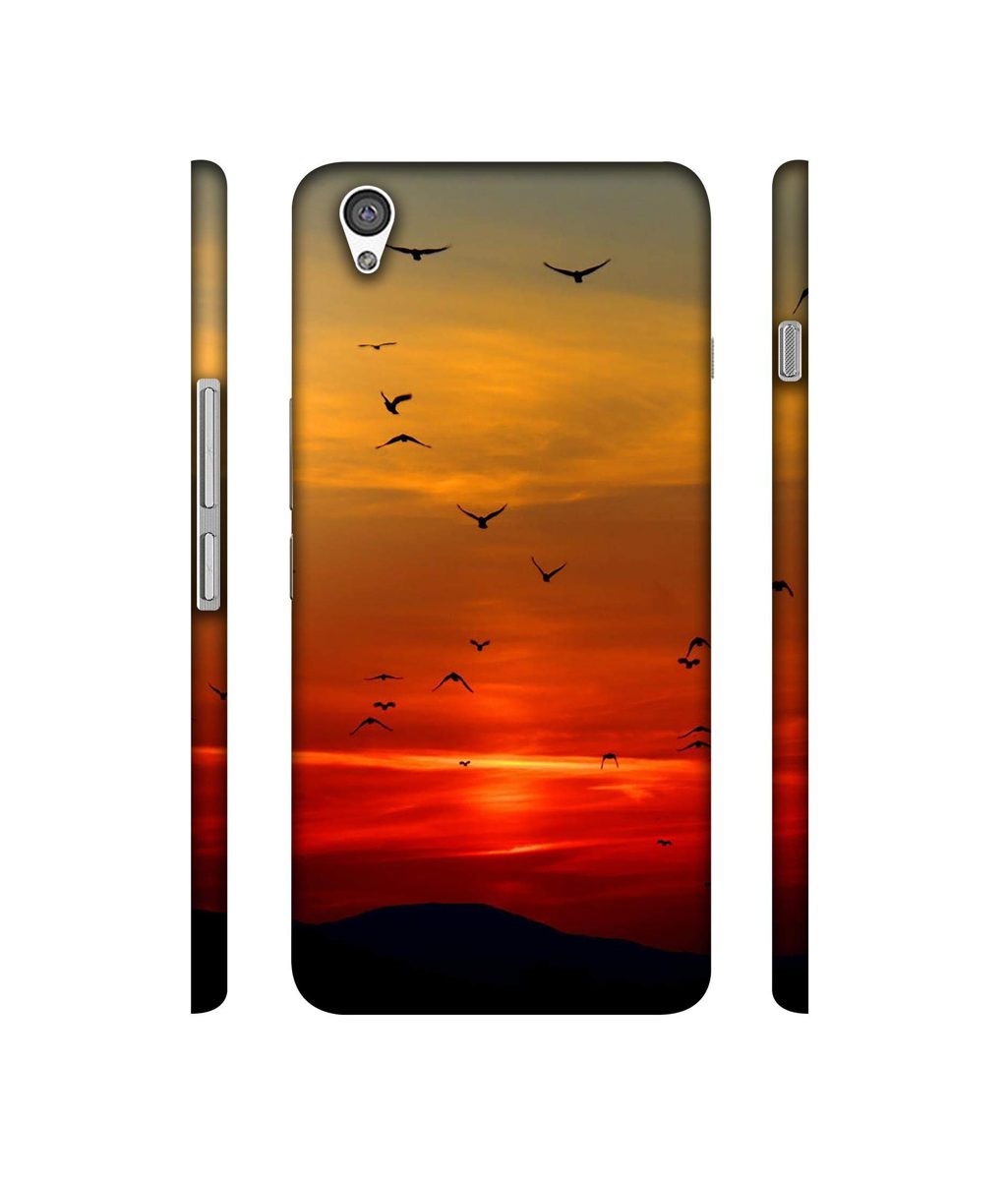 Amazon Brand - Solimo Designer Group Birds 3D Printed Hard Back Case Mobile Cover for Oneplus X