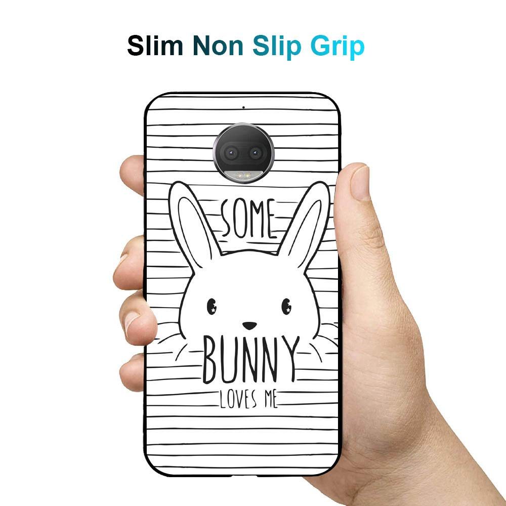 Amazon Brand - Solimo Designer Bunny Printed Hard Back Case Mobile Cover for Moto G5S Plus (D1283)