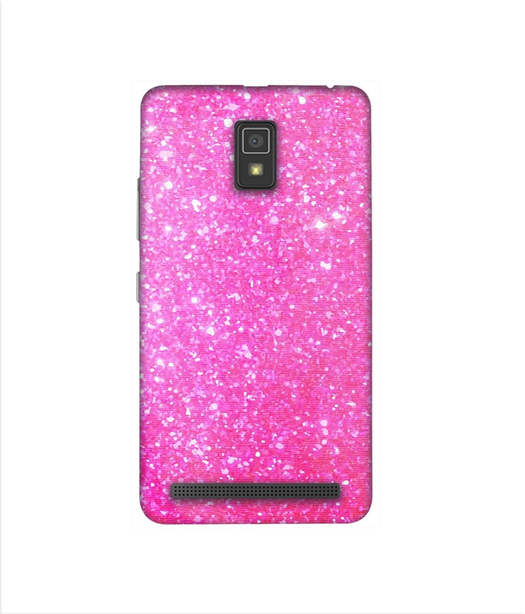 Amazon Brand - Solimo Designer Pink Sparkle 3D Printed Hard Back Case Mobile Cover for Lenovo A6600