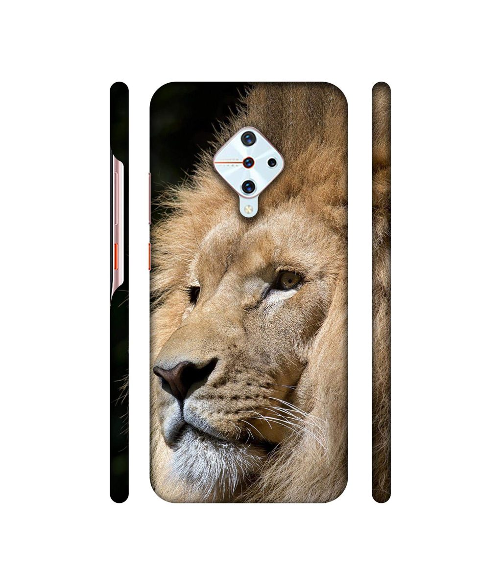 Amazon Brand - Solimo Designer Lion 3D Printed Hard Back Case Mobile Cover for Vivo S1 Pro