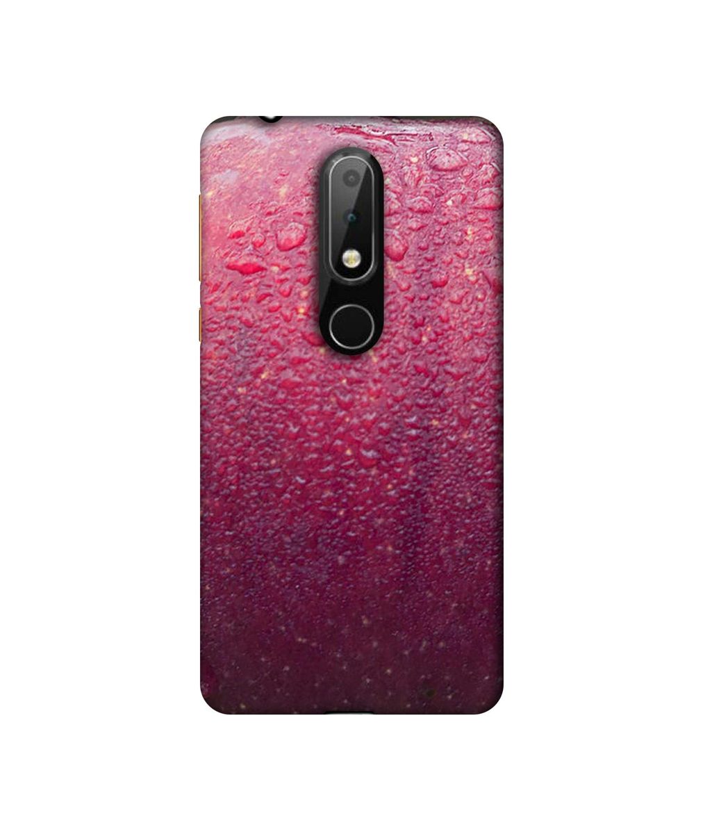 Amazon Brand - Solimo Designer Apple Texture 3D Printed Hard Back Case Mobile Cover for Nokia 6.1 Plus
