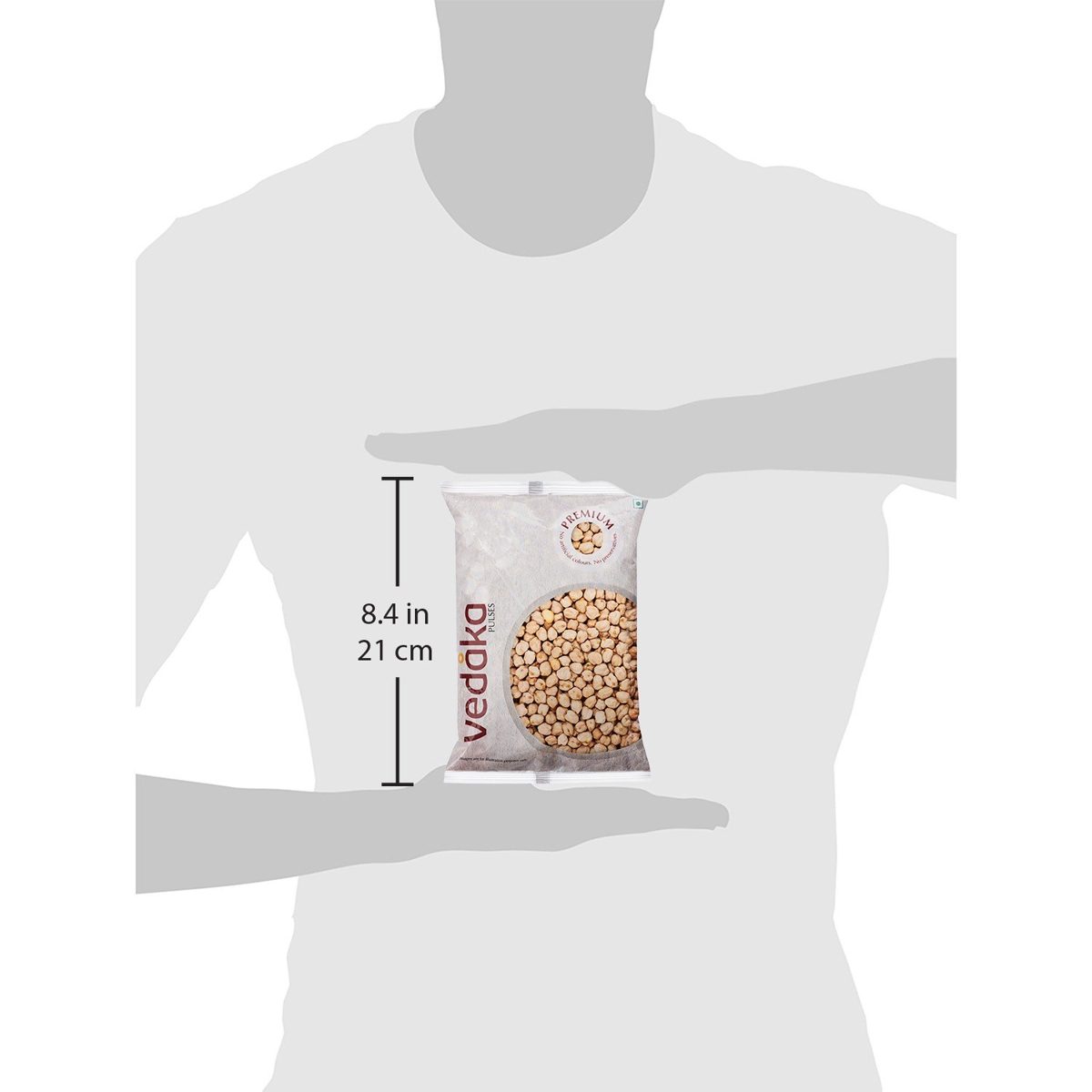Amazon Brand - Vedaka Premium Kabuli Chana / Chhole, 500g