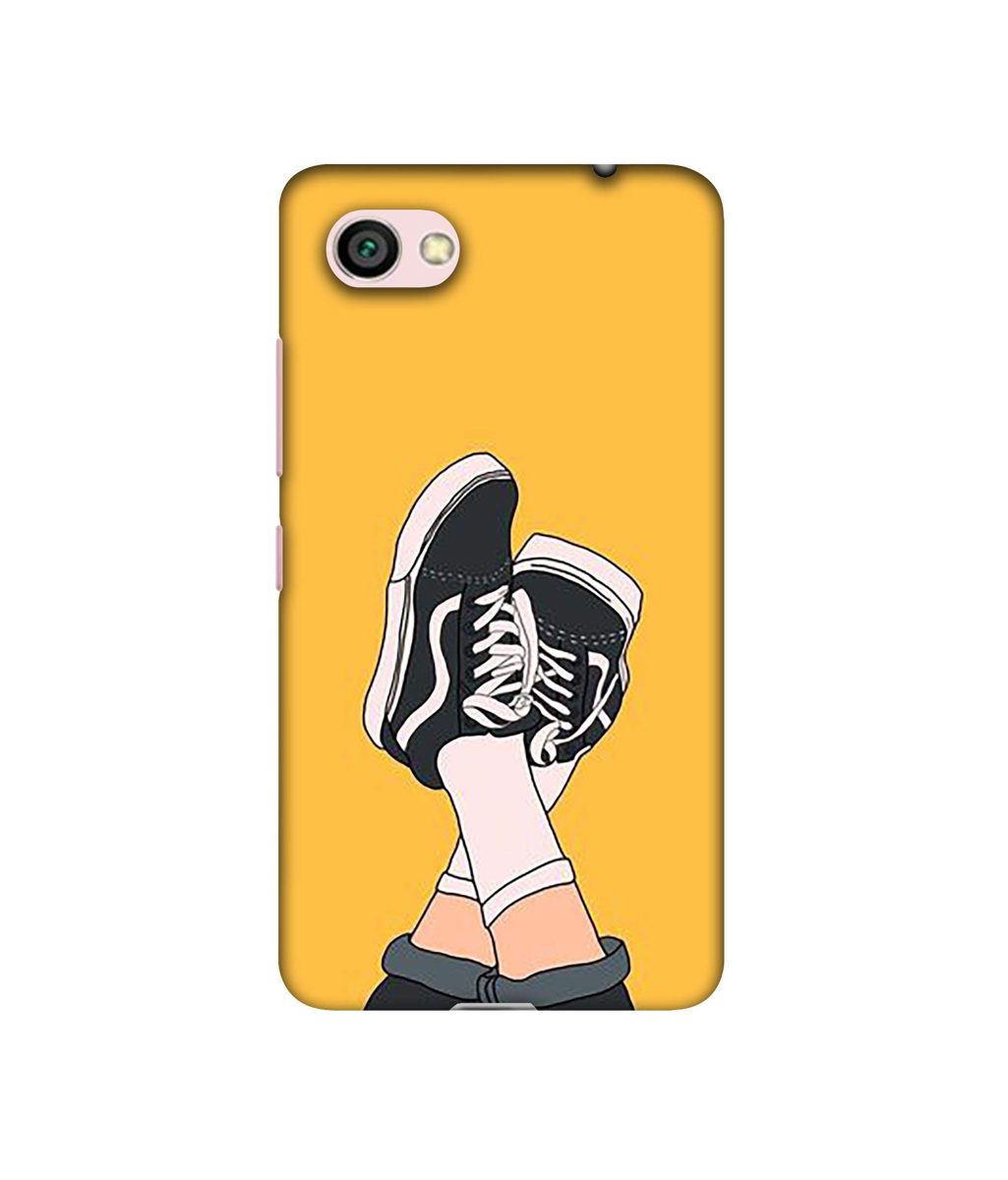 Amazon Brand - Solimo Designer Boy Shoes Pattern 3D Printed Hard Back Case Mobile Cover for Xiaomi Redmi Y1 Lite