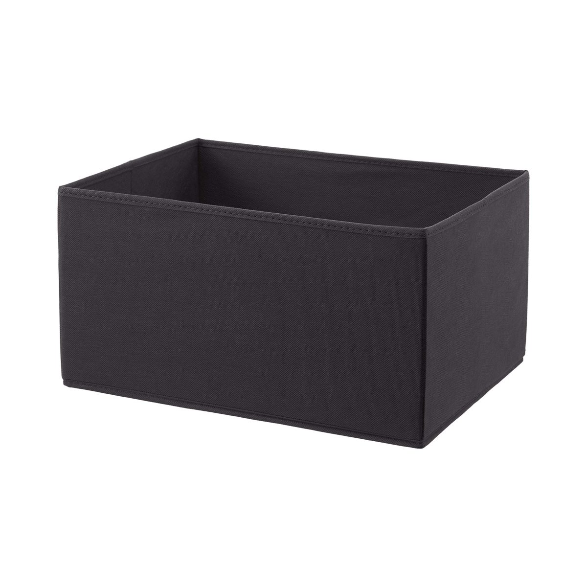 AmazonBasics Fabric 4-Drawer Storage Organizer Drawers, Charcoal (Renewed)