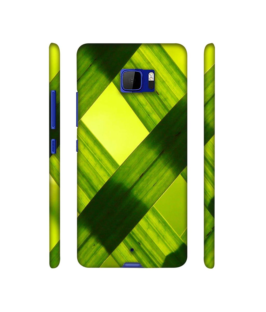 Amazon Brand - Solimo Designer Leafs Texture 3D Printed Hard Back Case Mobile Cover for HTC U Ultra