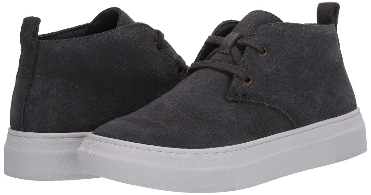 Amazon Brand - 206 Collective Men's Malta Chukka Boot, Charcoal, 14 B US