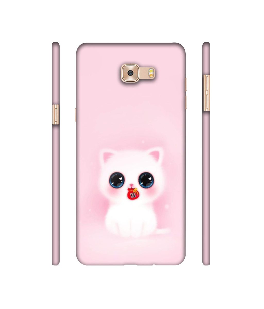 Amazon Brand - Solimo Designer Kitty 3D Printed Hard Back Case Mobile Cover for Samsung Galaxy C9 Pro