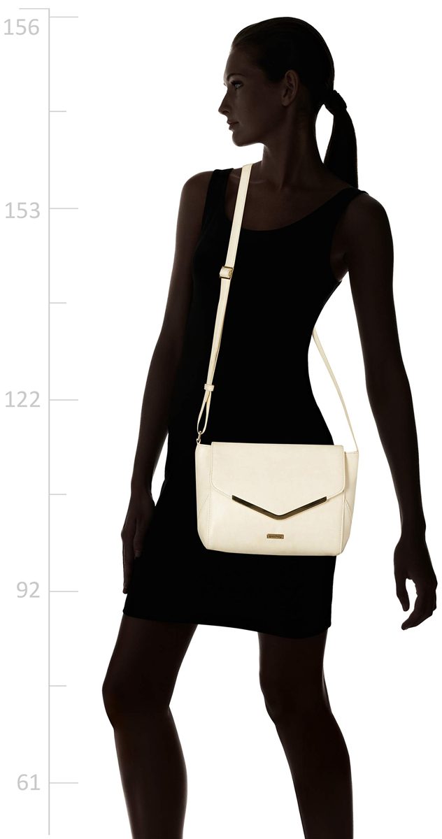 Amazon Brand - Eden & Ivy Women's Sling Bag (Ecru)