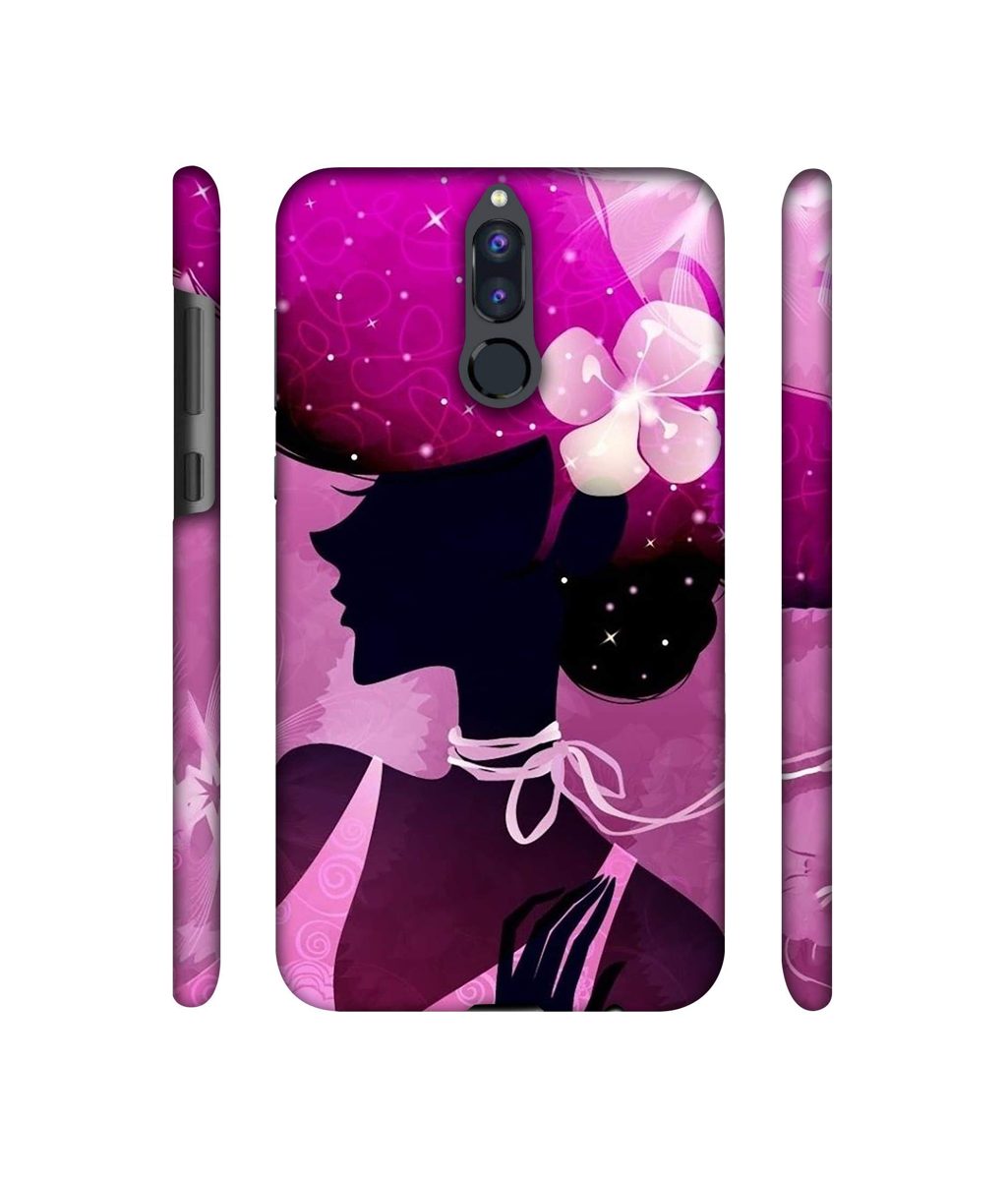 Amazon Brand - Solimo Designer Lady Vectors 3D Printed Hard Back Case Mobile Cover for Huawei Honor 9i