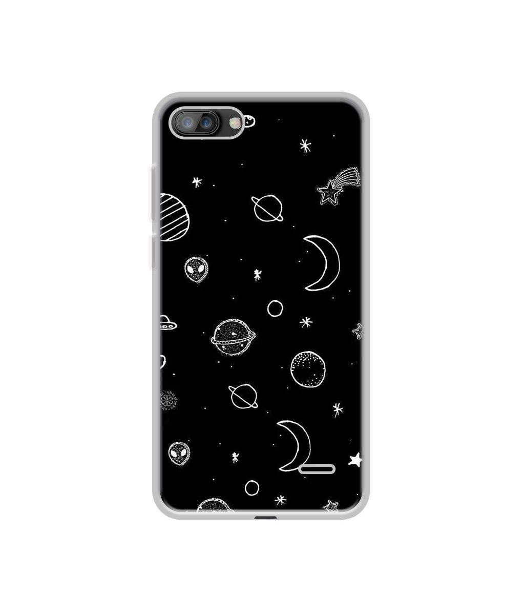 Amazon Brand - Solimo Designer Solar System UV Printed Soft Back Case Mobile Cover for I Kall K1