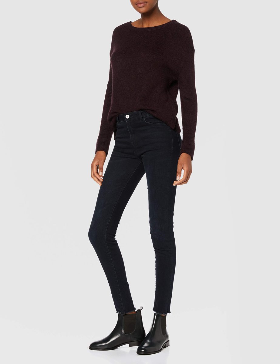 Amazon Brand - find. Women's Chelsea Boots, Blue Navy), US 7.5