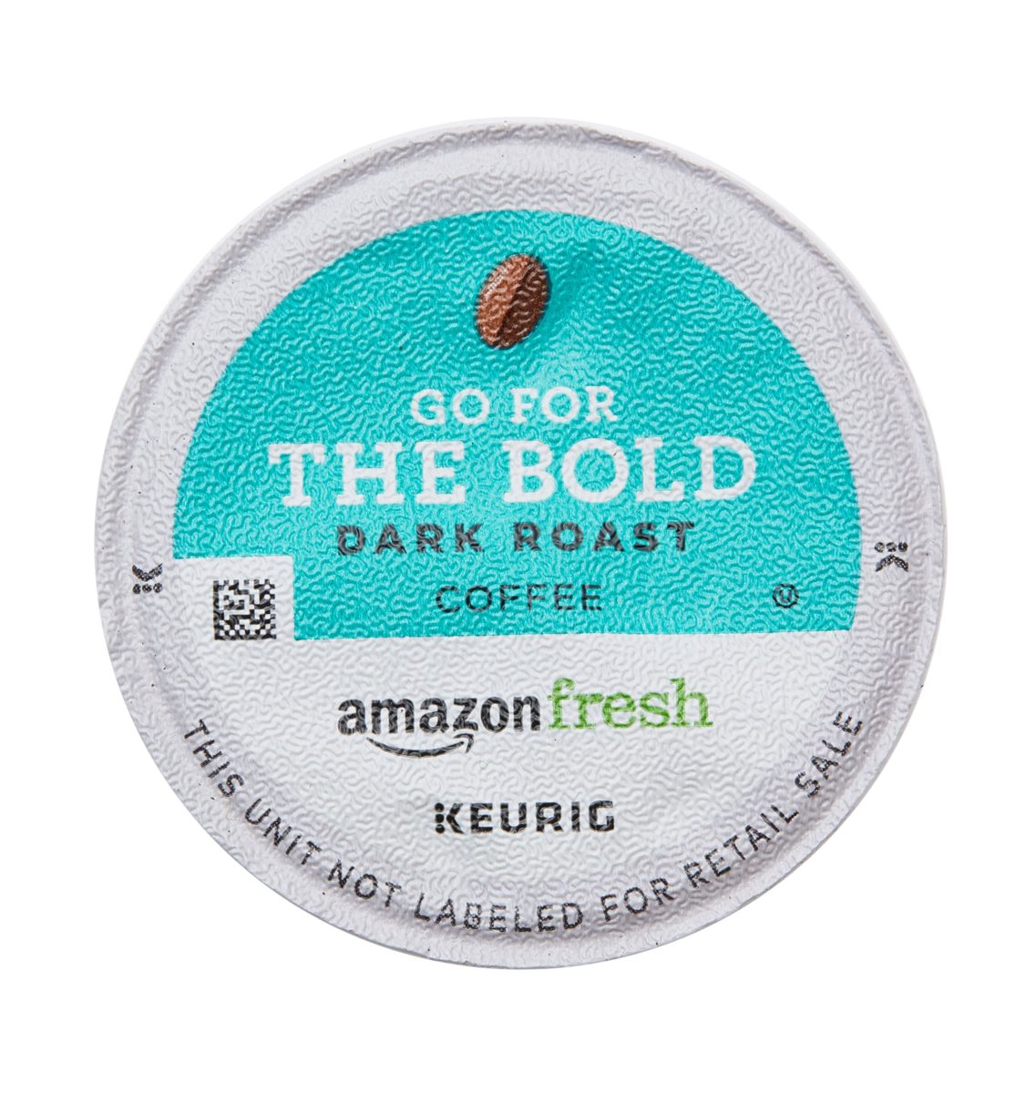 AmazonFresh 80 Ct. K-Cups, Go For the Bold Dark Roast, Keurig K-Cup Brewer Compatible
